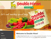 Tablet Screenshot of doublehiran.com